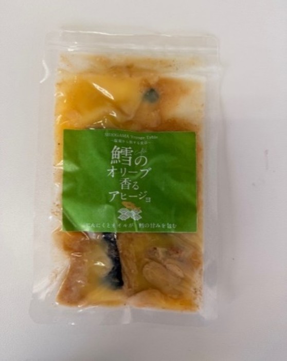 鱈のオリーブ香るアヒージョ