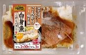 レンチン　骨取り　袋de　お魚　Deli　白身魚こがしバターしょうゆ